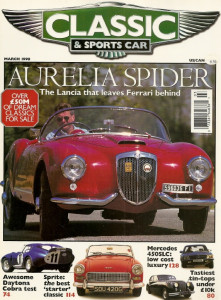 CLASSIC & SPORTSCAR 1998 MAR - DAYTONA COUPE, SPRITE, AURELIA